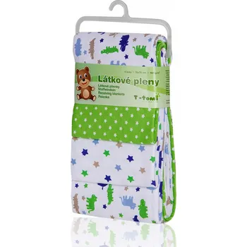 látková plena Látkové pleny Krokodýli