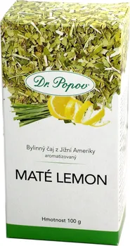 Čaj Dr.Popov Maté Lemon 20 x 1,5 g