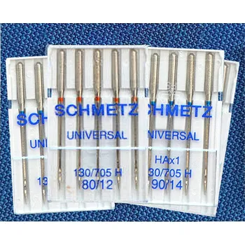 Nástroj na niť a příze Jehly strojové H 705 Universal, jehla do šicího stroje, 5 ks