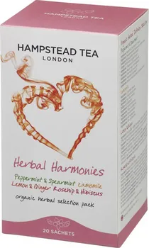 Čaj Hampstead Tea London Bio selekce bylinných a ovocných čajů 20 x 1,25 g