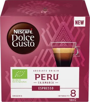 Nescafé Dolce Gusto Espresso Peru 100% 12 ks