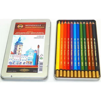 Pastelka Umělecké akvarelové pastelky 12 ks Koh-I-Noor Mondeluz 3722 České Budějovice