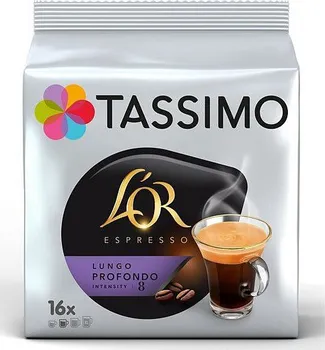 kávové kapsle Tassimo L'or Lungo Profondo 16 ks