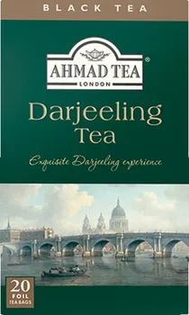 Čaj Ahmad Tea London Černý čaj Darjeeling Tea 20 x 2 g 