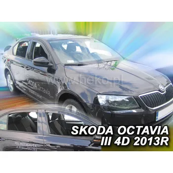 Plexi ofuk oken Ofuky oken Škoda Octavia III 2013- hatchaback přední+zadní Heko