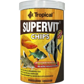 Krmivo pro rybičky Tropical Supervit Chips 1 l