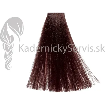 Barva na vlasy Lisap LK OPC - permanentní krémová barva na vlasy s arganovým olejem, 100 ml VÝPRODEJ: 4/78 - Medium Brown Beige Violet