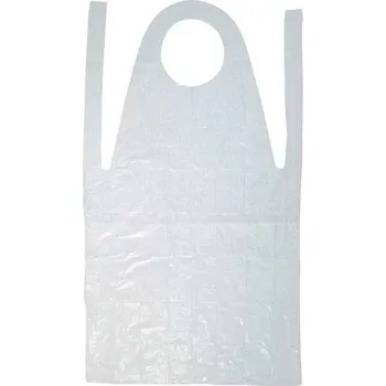 Jednorázová ochranná fóliová zástěra VÝPRODEJ: F/023/050F - 50ks