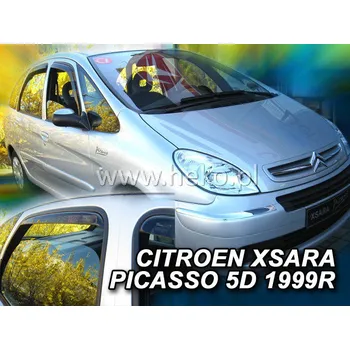 Plexi ofuk oken Ofuky oken Citroen Xsara Picasso 5dveř 99- před+zadní Heko