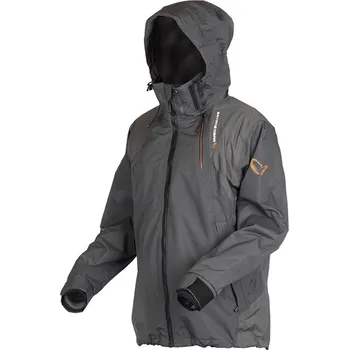 Rybářské oblečení Savage Gear Black Savage Jacket Grey