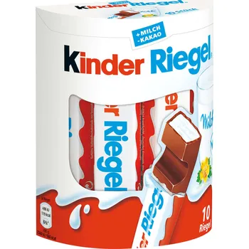 KINDER RIEGEL ČOKOLÁDOVÉ TYČINKY NĚMECKO!