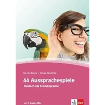 Německý jazyk 44 Aussprachespiele - Ursula Hirschfeld, Kerstin Reinke + [2CD]