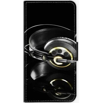 Pouzdro na mobilní telefon iSaprio Headphones 02 pro Honor 9 Lite flipové