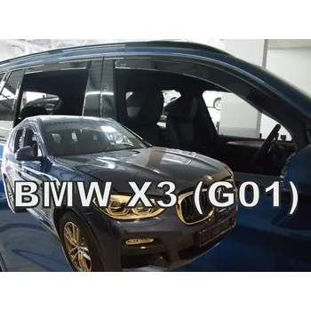 Plexi ofuk oken Ofuky oken BMW X3 G01 5D 17- před.+zadní Heko