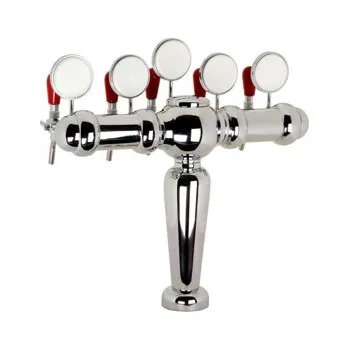 Příslušenství pro výčepní zařízení SINOP BT BENELUX 5 otvorů chrom