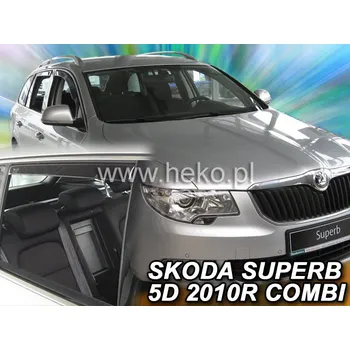 Plexi ofuk oken Ofuky oken Škoda Superb II 09-15 combi přední+zadní Heko