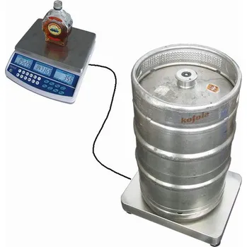Domácí spotřebič TSCALE QHD, 3kg, můstek 1T3040LN, 150 kg vážící sestava na alkohol a sudy