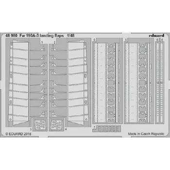 Plastikový model Eduard 1/48 Fw 190A-3 landing flaps (EDUARD)