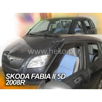 Plexi ofuk oken Ofuky oken Škoda Fabia II 06- combi přední+zadní