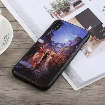 Kryt pro iPhone X / XS - noční ulice