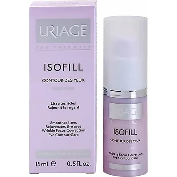 Péče o oční okolí Uriage Isofill Wrinkle Focus Correction oční protivráskový krém 15 ml