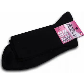 Dámské ponožky Zdravotní ponožky - černá Velikost: 26-27