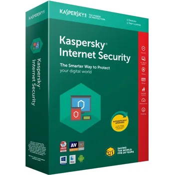 Antivir Kaspersky Internet Security 2018 4 PC 2 roky obnova