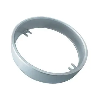 Bodové svítidlo Nástavný kroužek Nube 35, barva hliníku