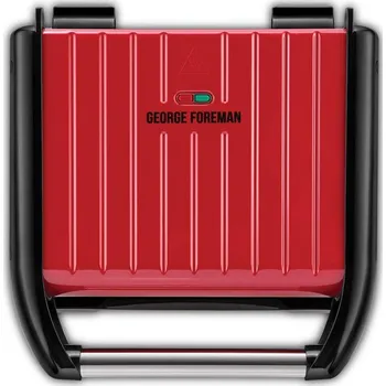 Kuchyňský gril George Foreman 25040-56 Gril Steel Family Red