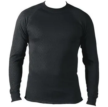 FRISTADS triko s dlouhým rukávem 743 PC černá vel. L