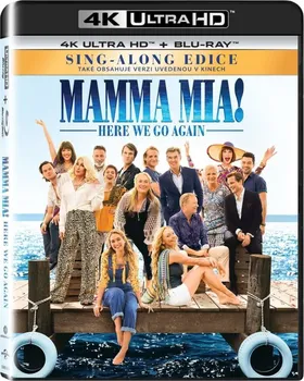 Blu-ray film Blue-ray Mamma Mia! Here We Go Again (2018)