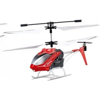 RC model vrtulníku SYMA S105 RC 3CH gyroskop mini vrtulník červený