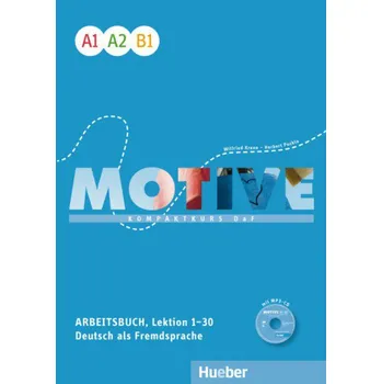 Německý jazyk Motive A1 und B1 Arbeitsbuch - Dr. Wilfried Krenn, Dr. Herbert Puchta + [CD]