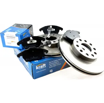 Brzdový komplet Brzdy kotouče a desky přední SEAT LEON II III ALTEA - KRAFT