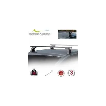 Příčník na automobil Střešní nosič PEUGEOT TEPPEE/BIPPER od r.v. 03/2008- černý zamykatelný Green Valley