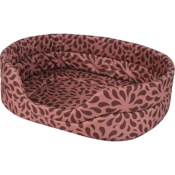 Pelíšek pro psa Voděodolný pelech pro psy ovál Agga Cool č.6, 75 cm D121, světle hnědá/hnědá