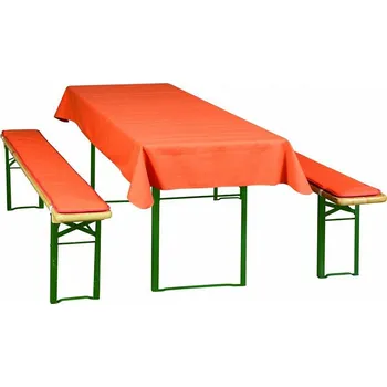 Podsedák Doppler Uni Polstry na pivní set 50 cm terakota