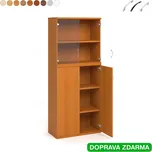 S 5 80 11 Hobis Strong - Skříň dveře plné a skleněné