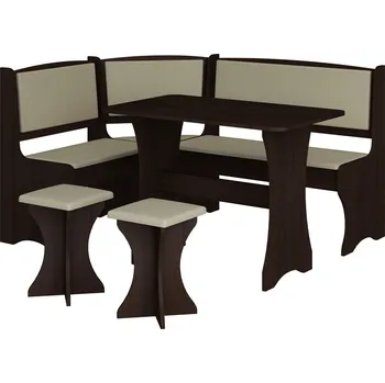 Jídelní set Jídelní set /kuchyňská lavice, sestava rohová) s taburety - Jídelní set, kuchyňská lavice rohová)