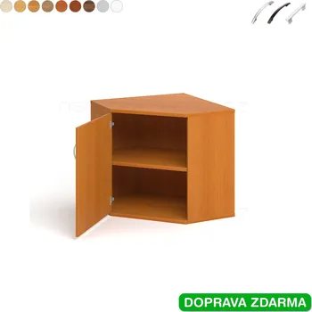 Policová skříň SRV 2 01 L Hobis Strong - Skříň rohová dveře plné levé