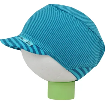 Kšiltovka tyrkysová bavlněná kšiltovka "frikulín"