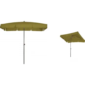 Slunečník Doppler - Slunečník SUNLINE WATERPROOF 260x150 cm - TM. ZELENÁ 812