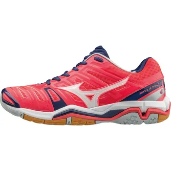 Dámská sálová obuv Mizuno Wave Stealth 4 červená/bílá/modrá