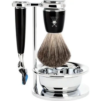Mühle Rytmo Black Pure Badger Fusion sada na holení