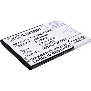 Baterie pro mobilní telefon Baterie Cameron Sino CS-SMJ120SL pro Samsung Galaxy J1 6 Duos 4G LTE - neoriginální