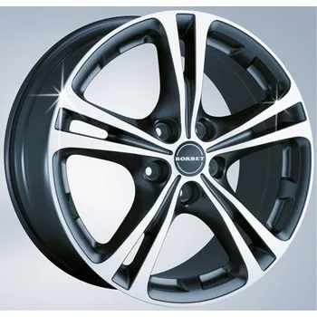 Alu kolo Borbet XL black 7,5x17 5x114,3 ET40