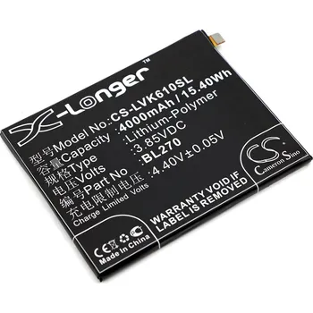 Baterie k notebooku Baterie Cameron Sino CS-LVK610SL pro Lenovo K6 NOTE (2016) - neoriginální