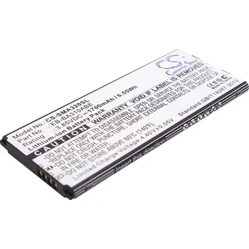 Baterie pro mobilní telefon Baterie Cameron Sino CS-SMA320SL pro Samsung Galaxy A3 2016 Duos LTE - neoriginální