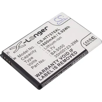 Baterie pro mobilní telefon Baterie Cameron Sino CS-HT7576XL za HTC BA S550 - neoriginální