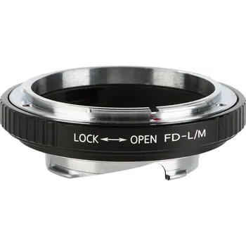 Redukce K&F Concept z Canon FD na Leica M (Umožní nasadit objektiv s bajonetem FD na fotoaparáty s bajonetem LEICA M)